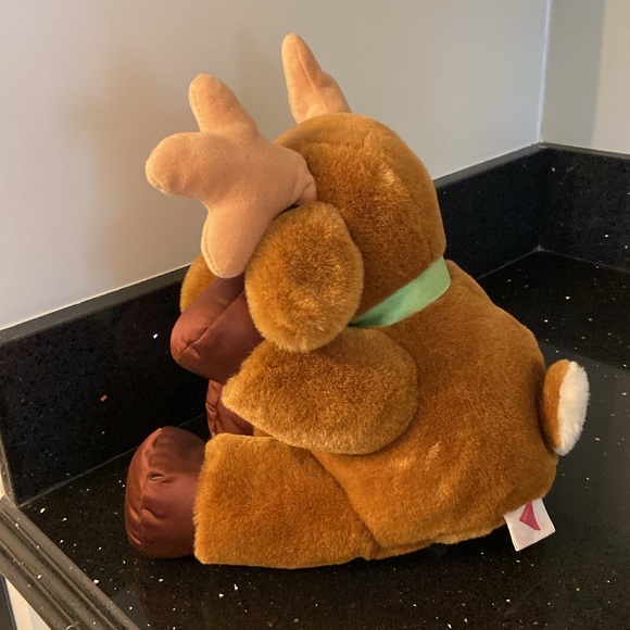 Musical Animated Reindeer Light Up Christmas Rudolph Stuffed Plush Vintage - Picture 6 of 11